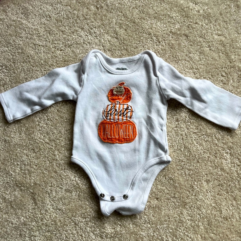 Mud Pie My 1st Halloween Onesie - 0-3 Months